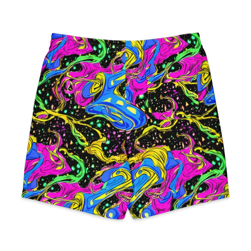 Spectral Pulse on Men's Board Shorts — Back