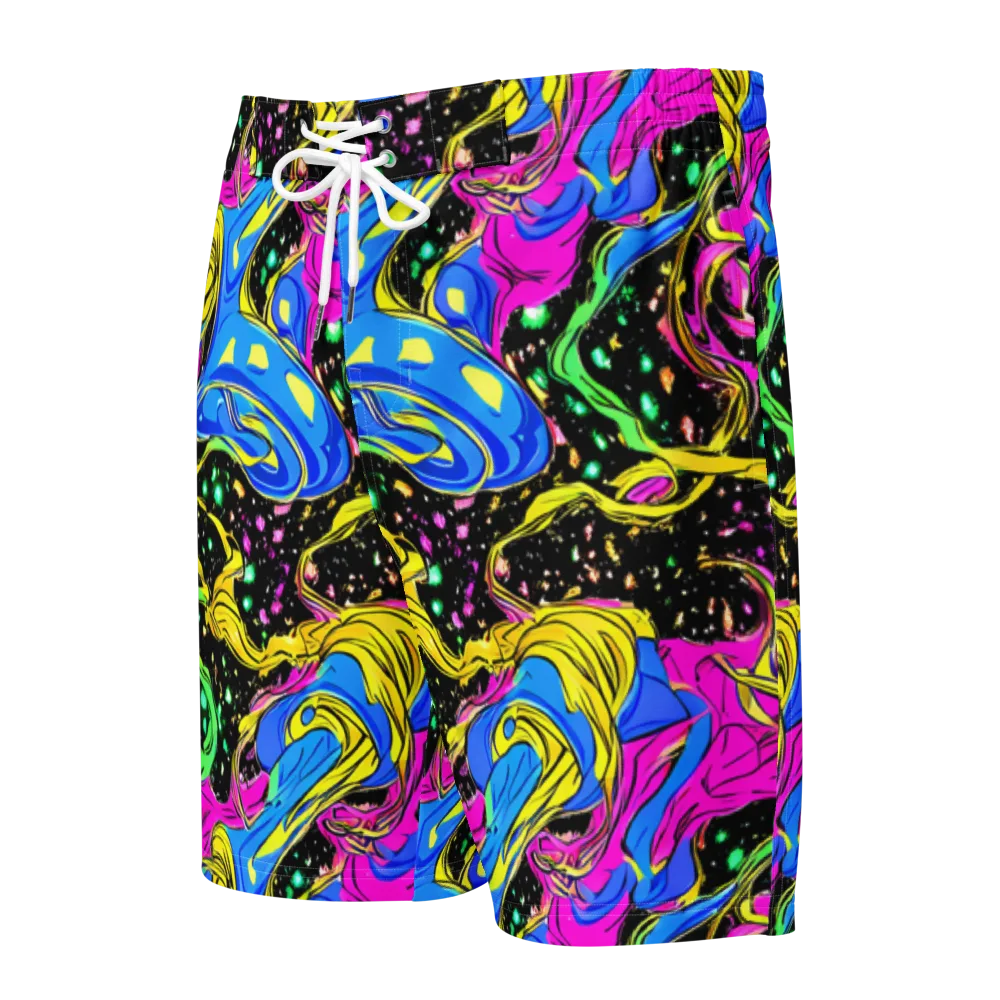 Spectral Pulse on Men's Board Shorts — Front