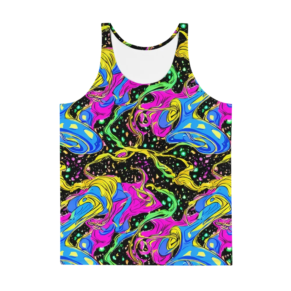 Spectral Pulse on Men's Tank Top — Front