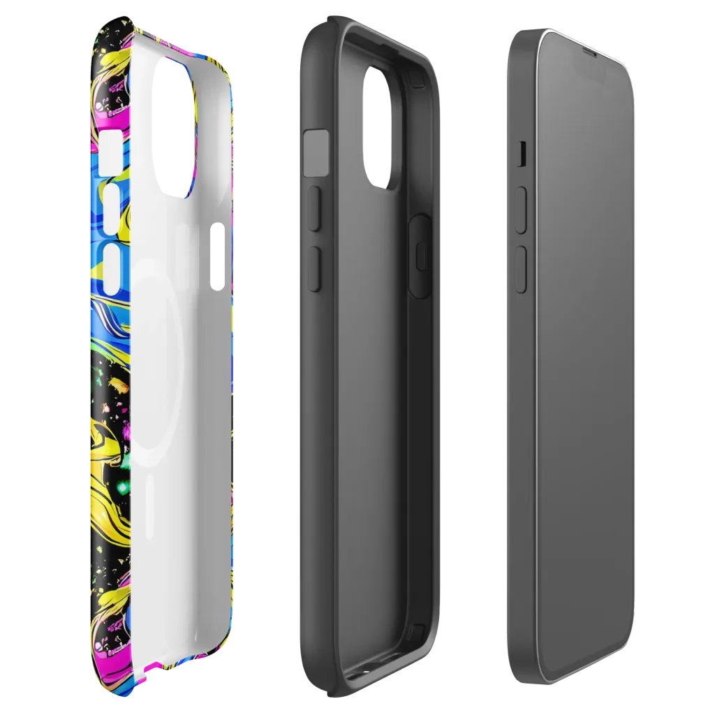 Spectral Pulse on MagSafe Tough Case for iPhone® — Front