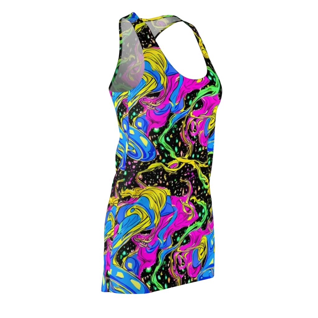 Spectral Pulse on Racerback Dress — Front Side