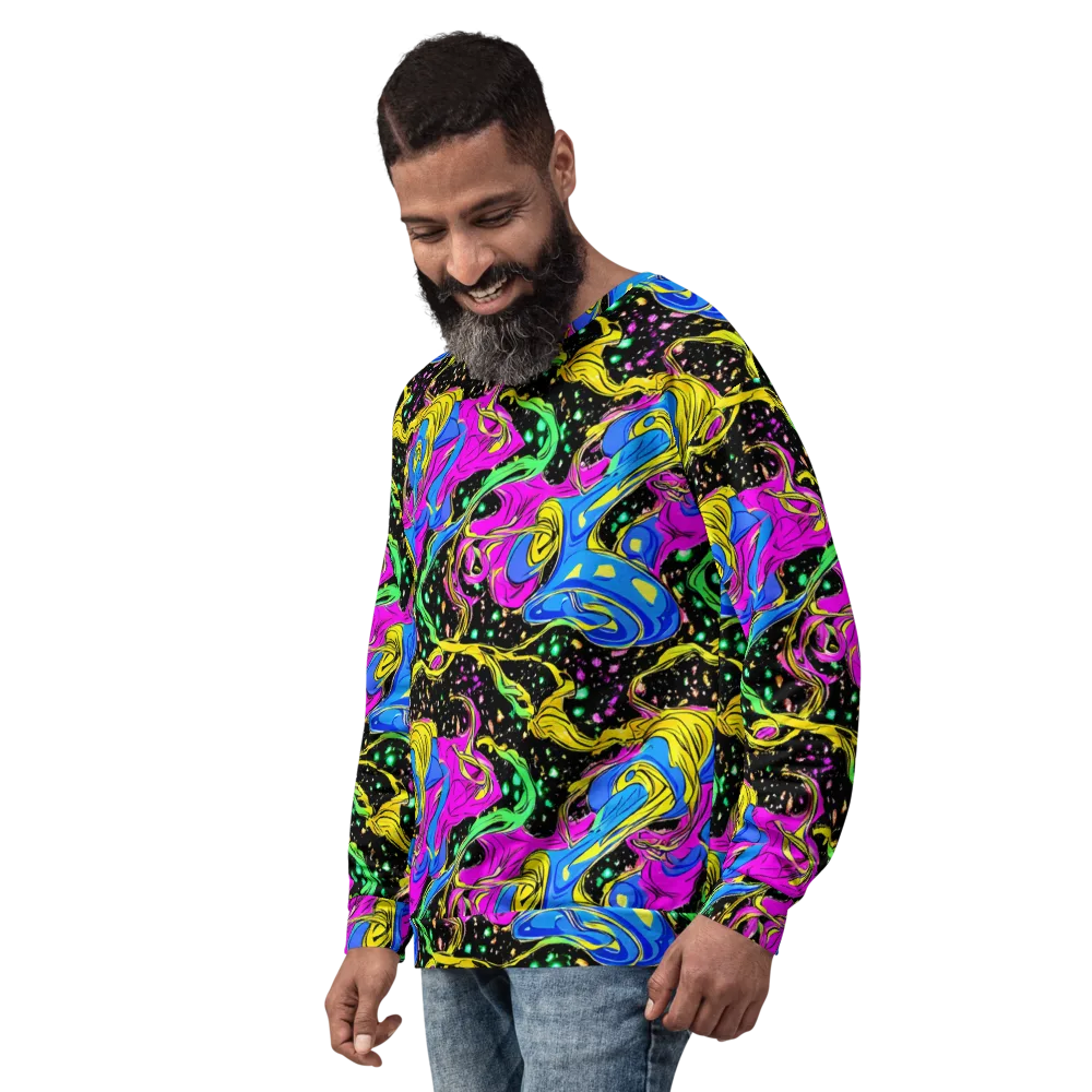 Spectral Pulse on Sweatshirt — Left Front