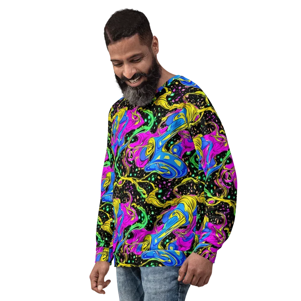 Spectral Pulse on Sweatshirt — Left Front