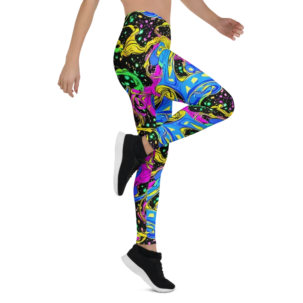 Spectral Pulse on Leggings — Right