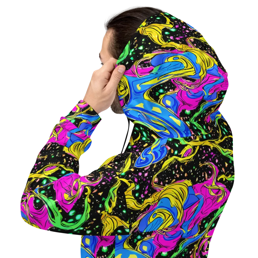 Spectral Pulse on Hoodie — Back
