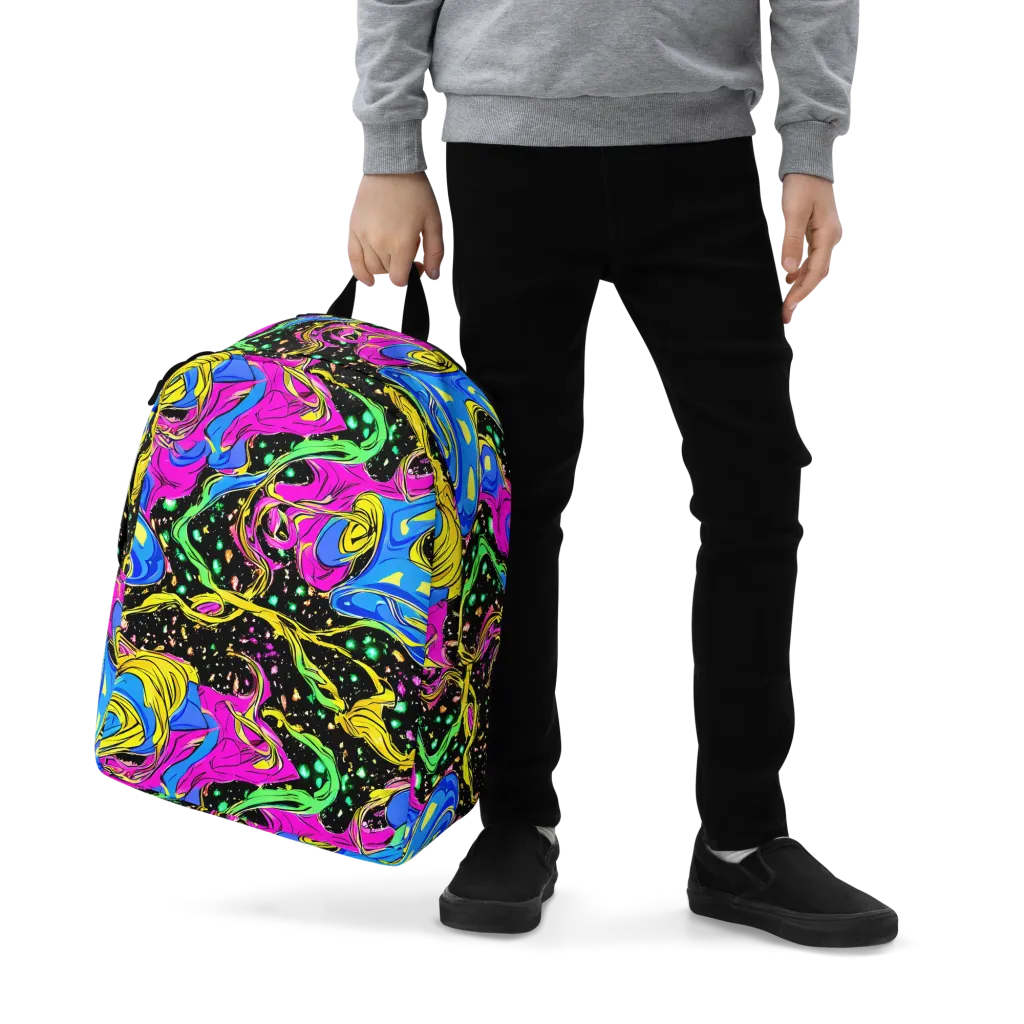 Spectral Pulse on Minimalist Backpack — Zoomed-in
