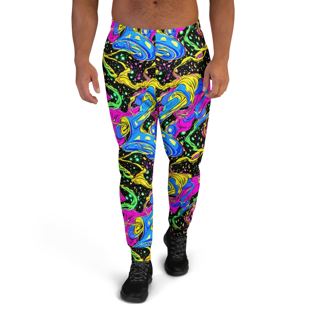 Spectral Pulse on Men's Joggers — Front