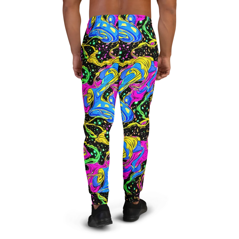 Spectral Pulse on Men's Joggers — Back