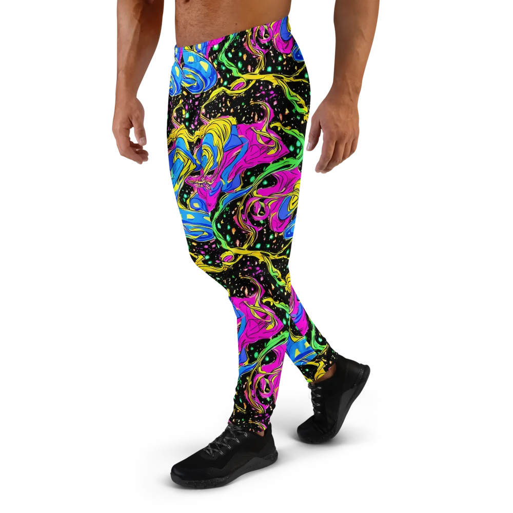 Spectral Pulse on Men's Joggers — Left