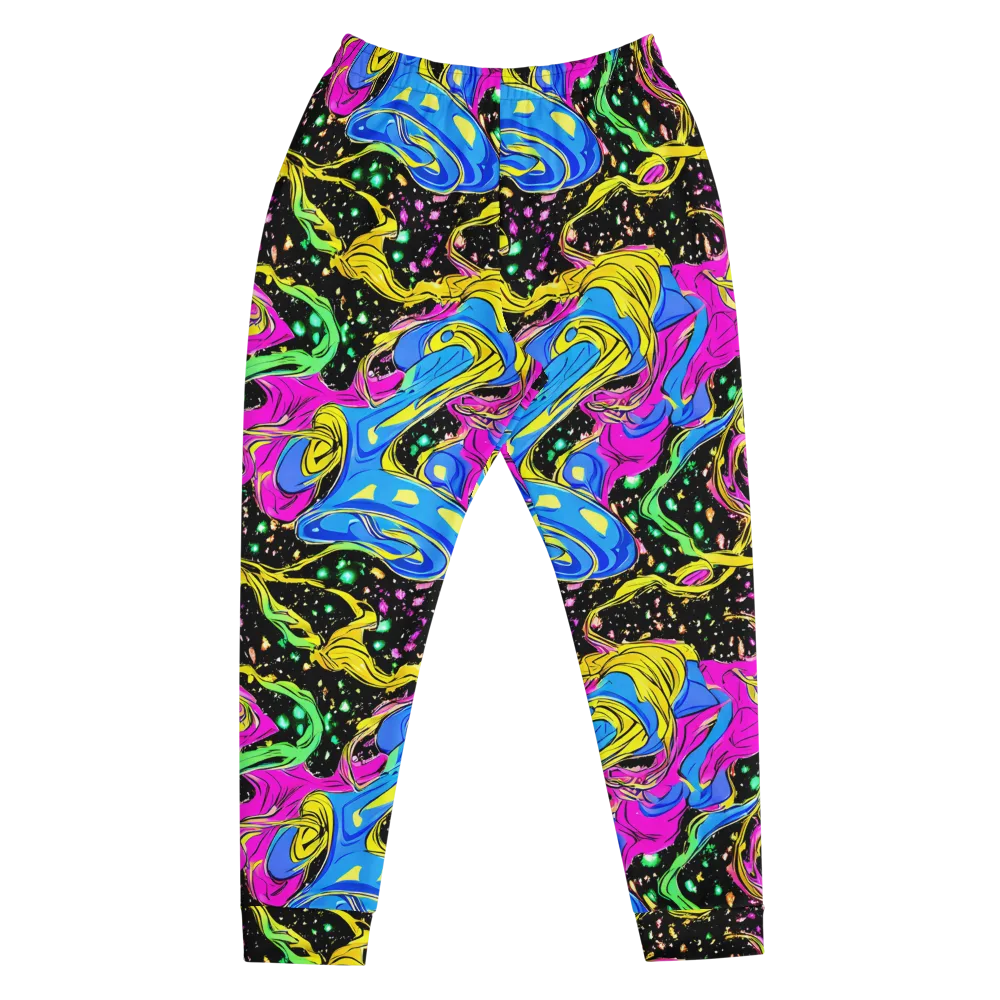 Spectral Pulse on Men's Joggers — Front