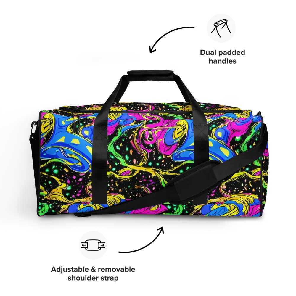 Spectral Pulse on Duffle Bag — Front