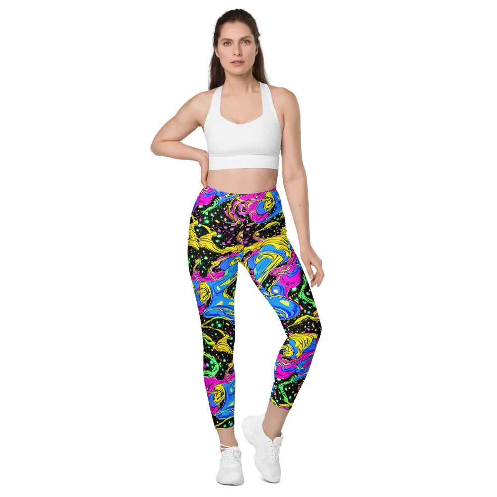Spectral Pulse on Leggings with Pockets — Front