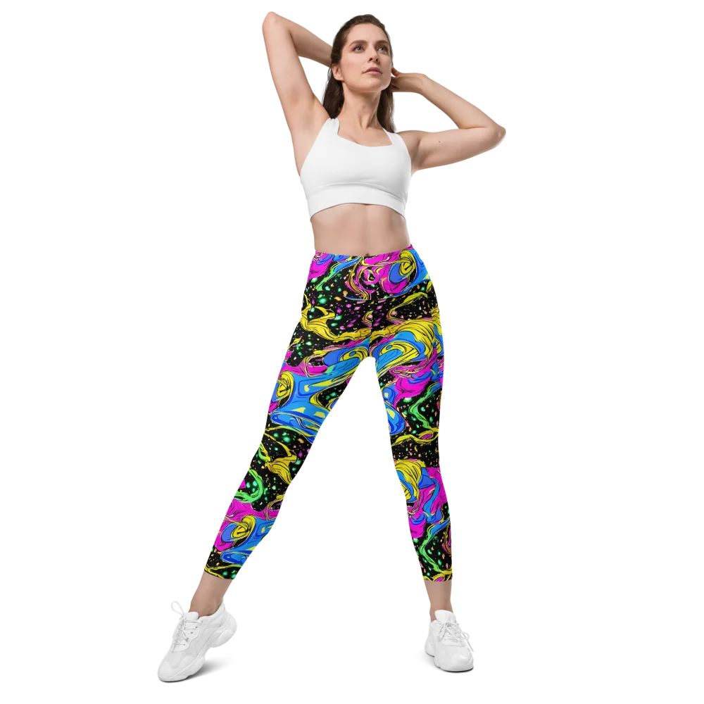 Spectral Pulse on Leggings with Pockets — Front