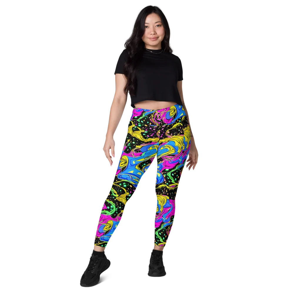 Spectral Pulse on Leggings with Pockets — Front