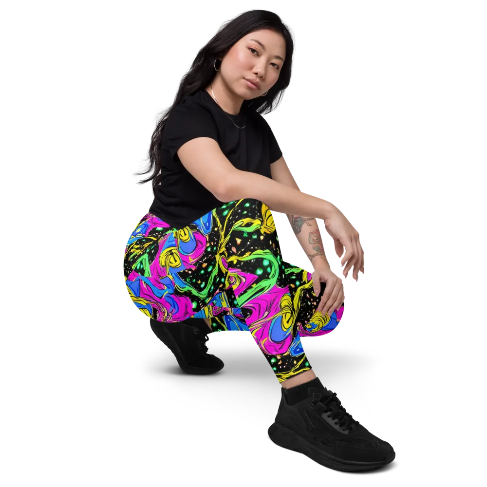 Spectral Pulse on Leggings with Pockets — Right Front