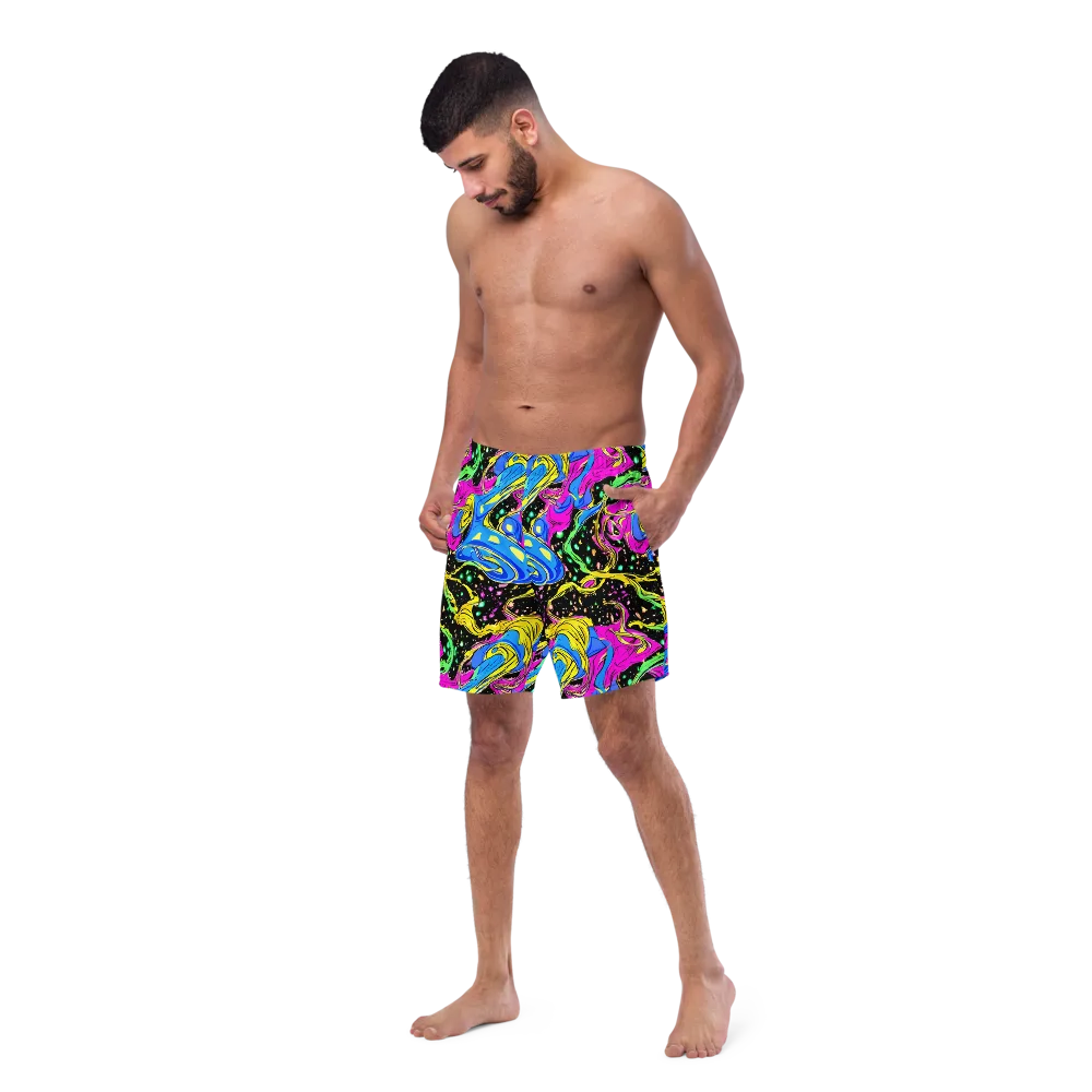 Spectral Pulse on Swim Trunks — Left Front