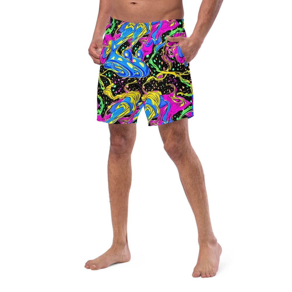 Spectral Pulse on Swim Trunks — Left Front