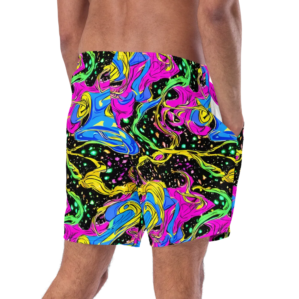Spectral Pulse on Swim Trunks — Right Back