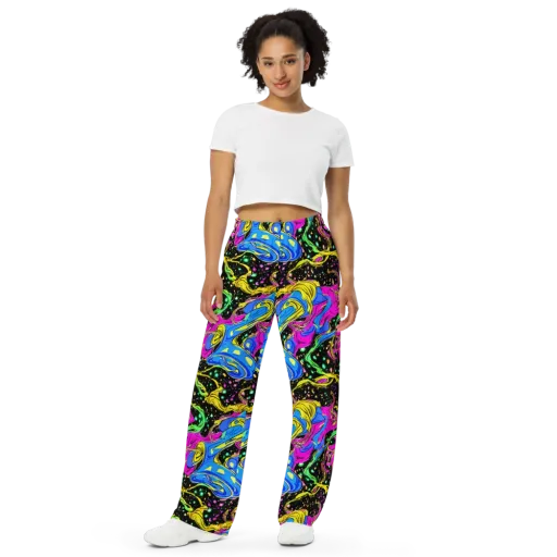 Spectral Pulse on a Wide-Leg Pants