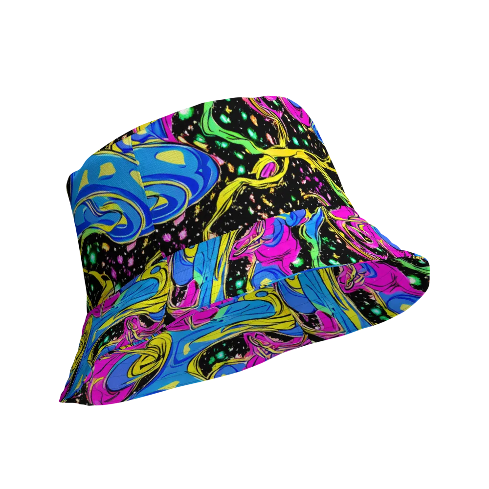 Spectral Pulse on Reversible Bucket Hat — Product details Outside