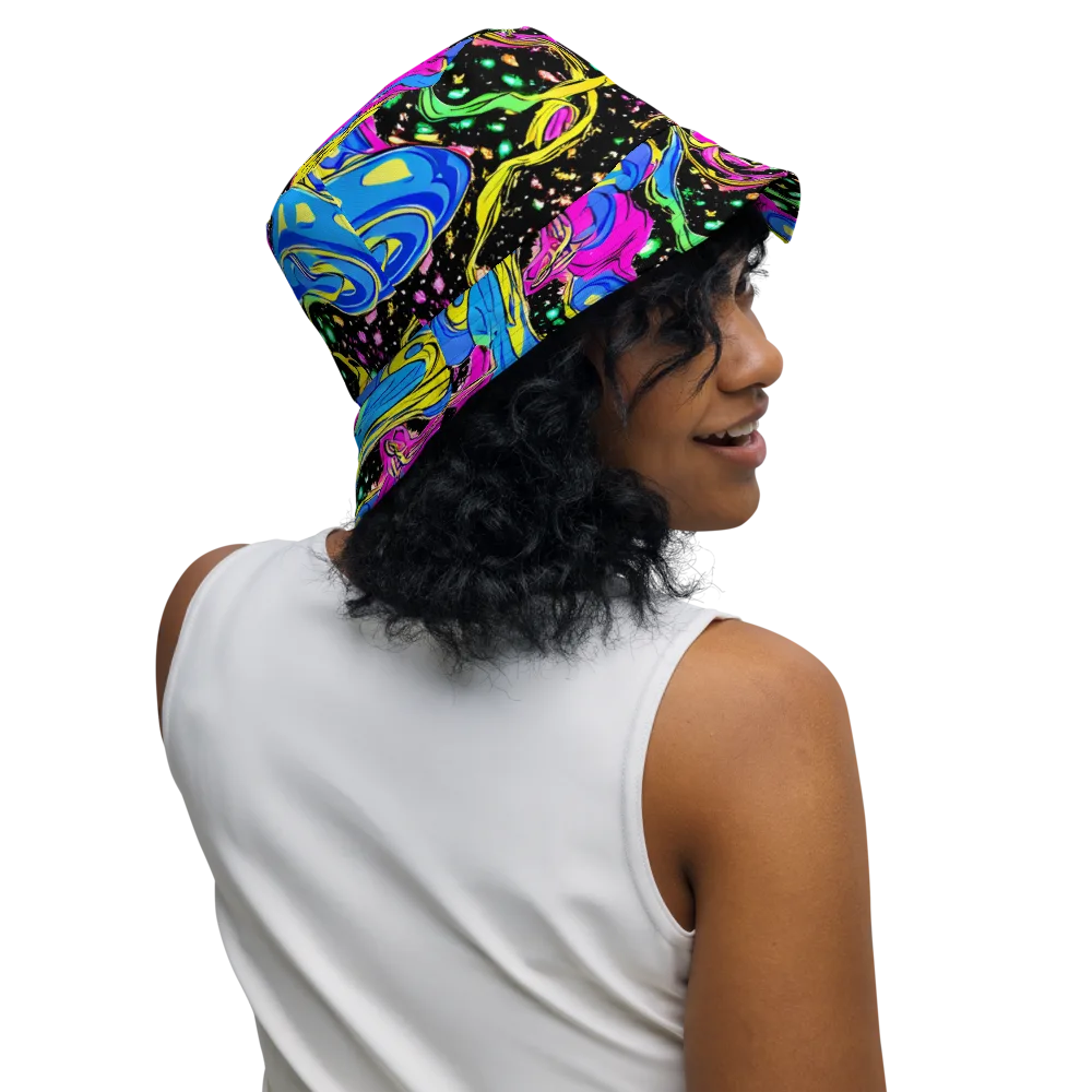 Spectral Pulse on Reversible Bucket Hat — Right Outside