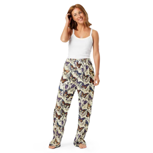 Indigo Wingbeat on a Women's Pajama Pants
