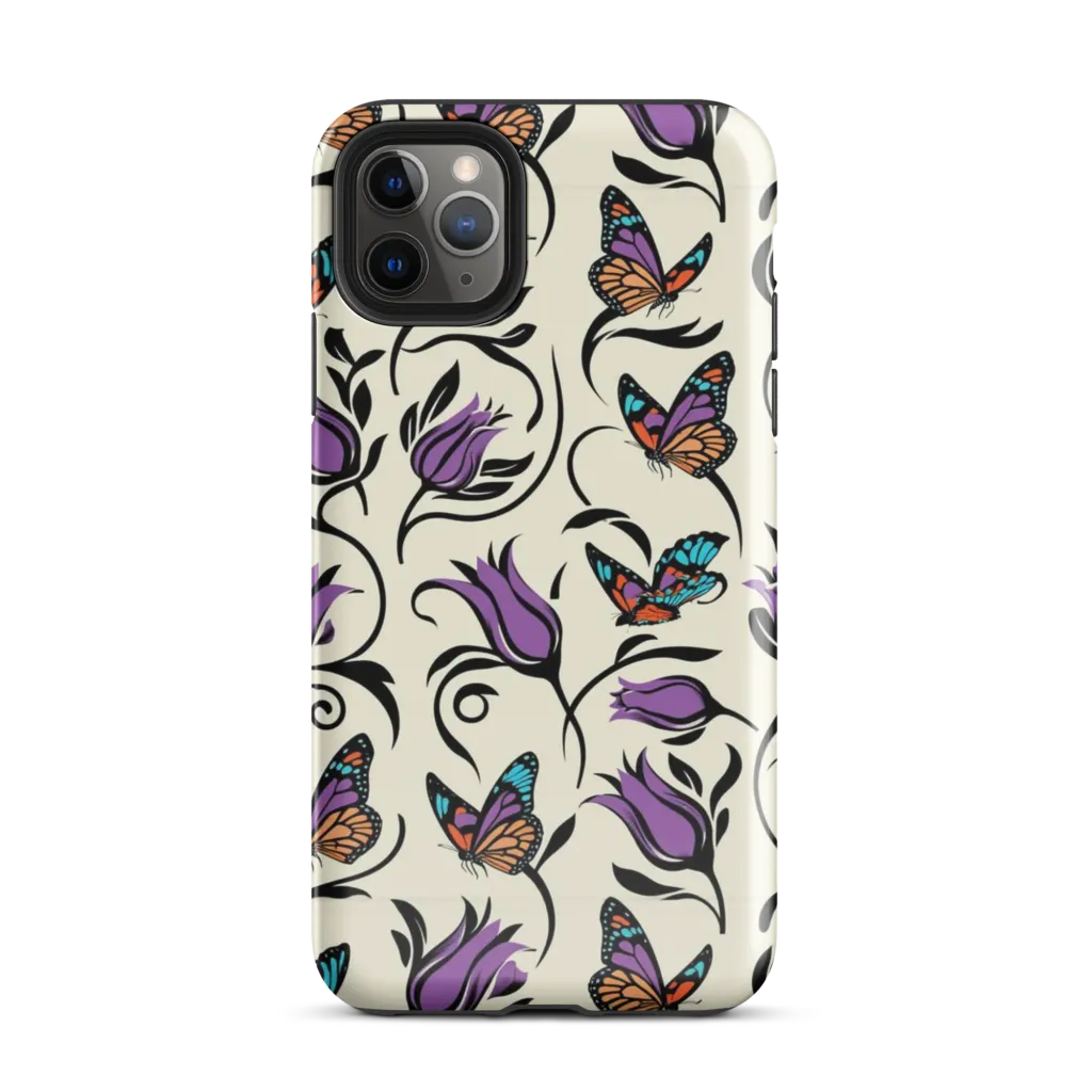 Velvet Pollinator on Tough Case for iPhone® — Front