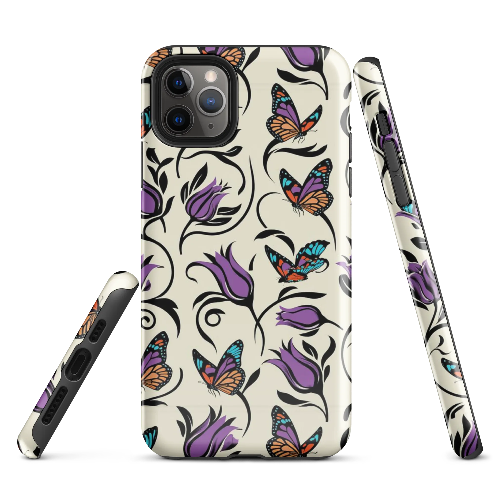 Velvet Pollinator on Tough Case for iPhone® — Front