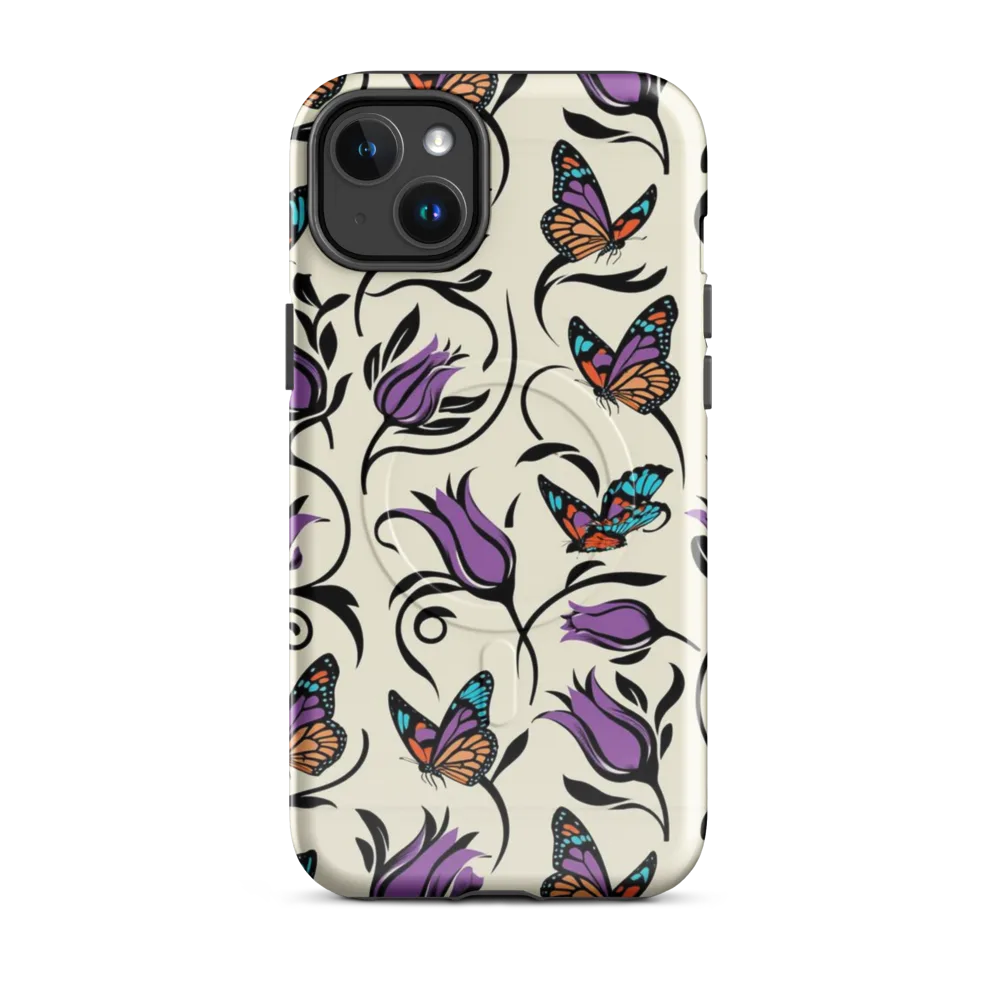 Velvet Pollinator on MagSafe Tough Case for iPhone® — Front