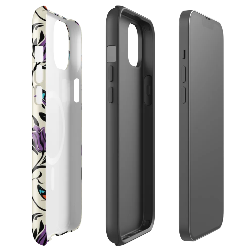Velvet Pollinator on MagSafe Tough Case for iPhone® — Front