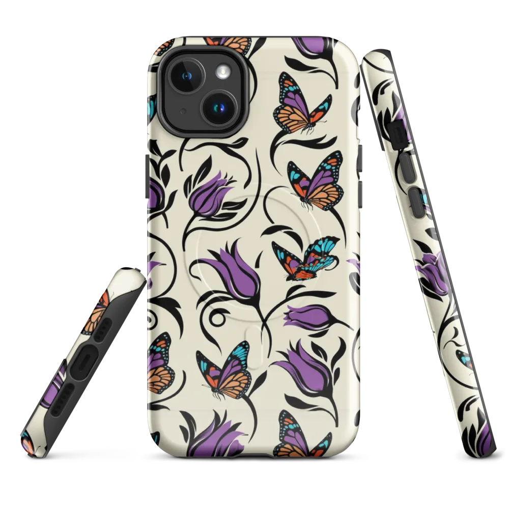 Velvet Pollinator on MagSafe Tough Case for iPhone® — Front