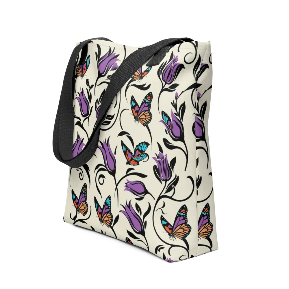 Velvet Pollinator on Tote Bag — Front