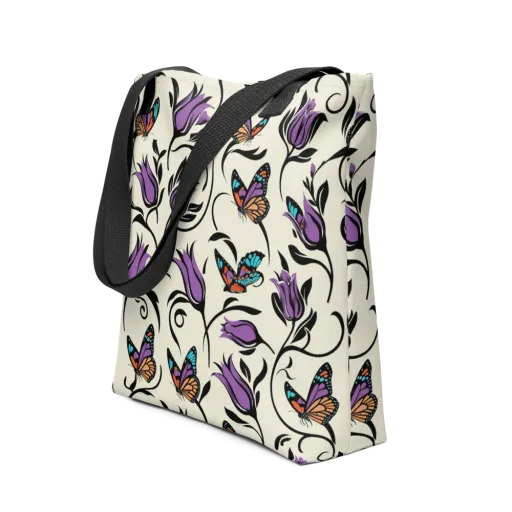 Velvet Pollinator on a Tote Bag
