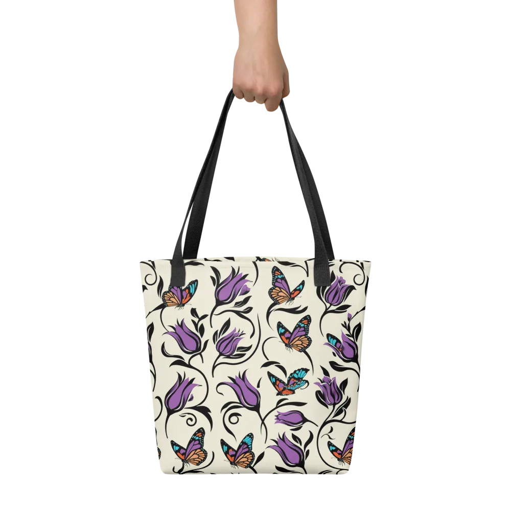 Velvet Pollinator on Tote Bag — Front