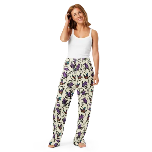 Velvet Pollinator on a Women's Pajama Pants