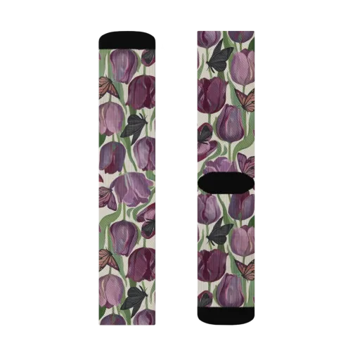 Tulip Moonlight on a Socks