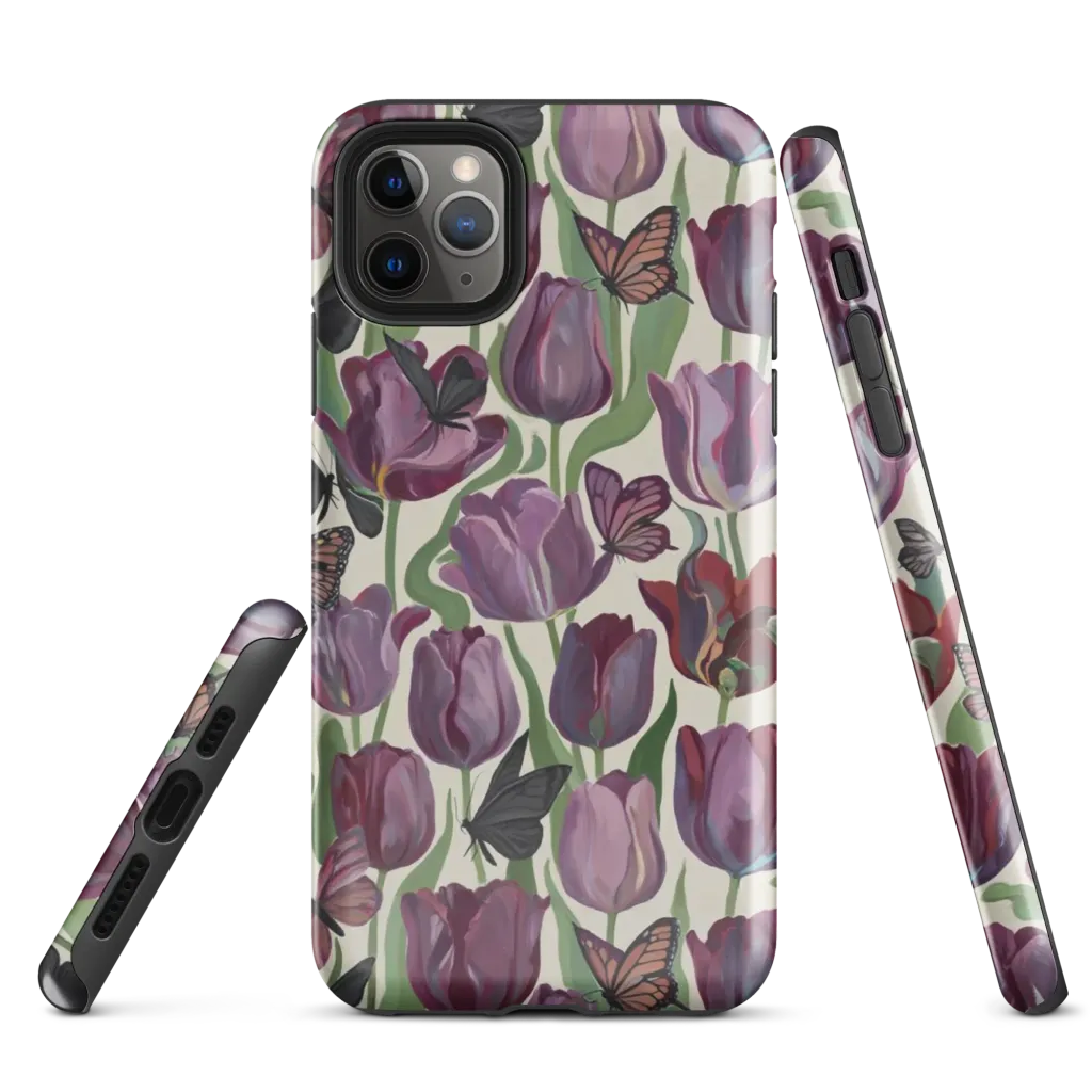 Tulip Moonlight on Tough Case for iPhone® — Front