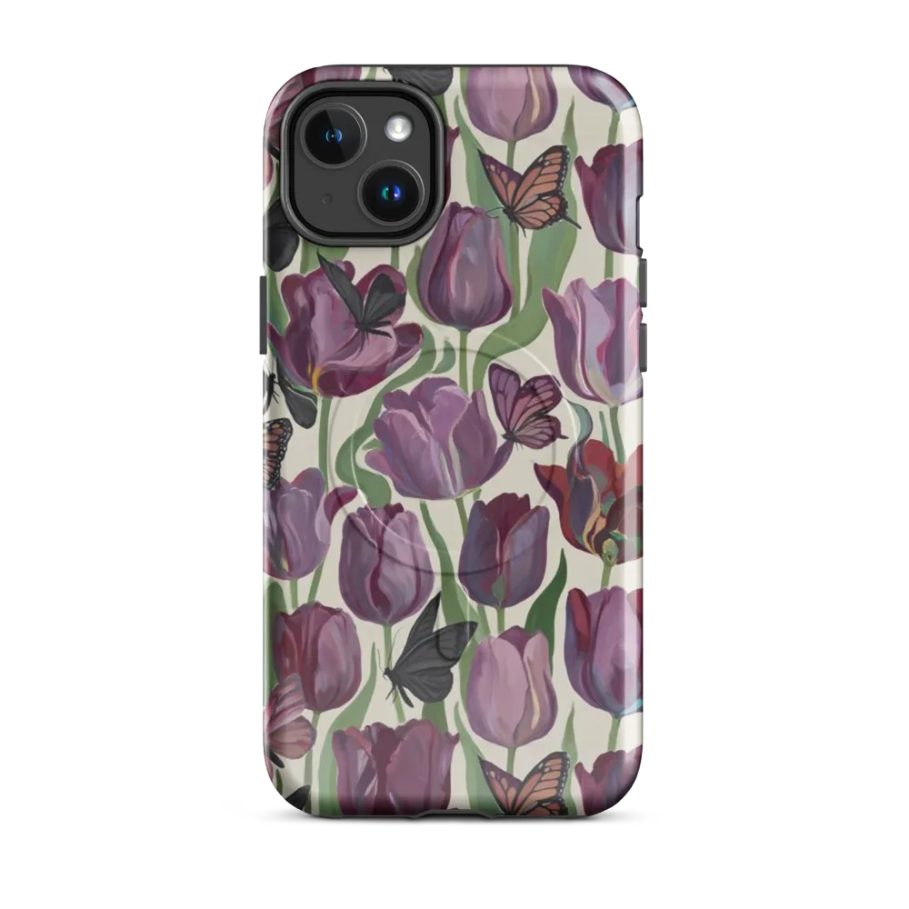 Tulip Moonlight on MagSafe Tough Case for iPhone® — Front