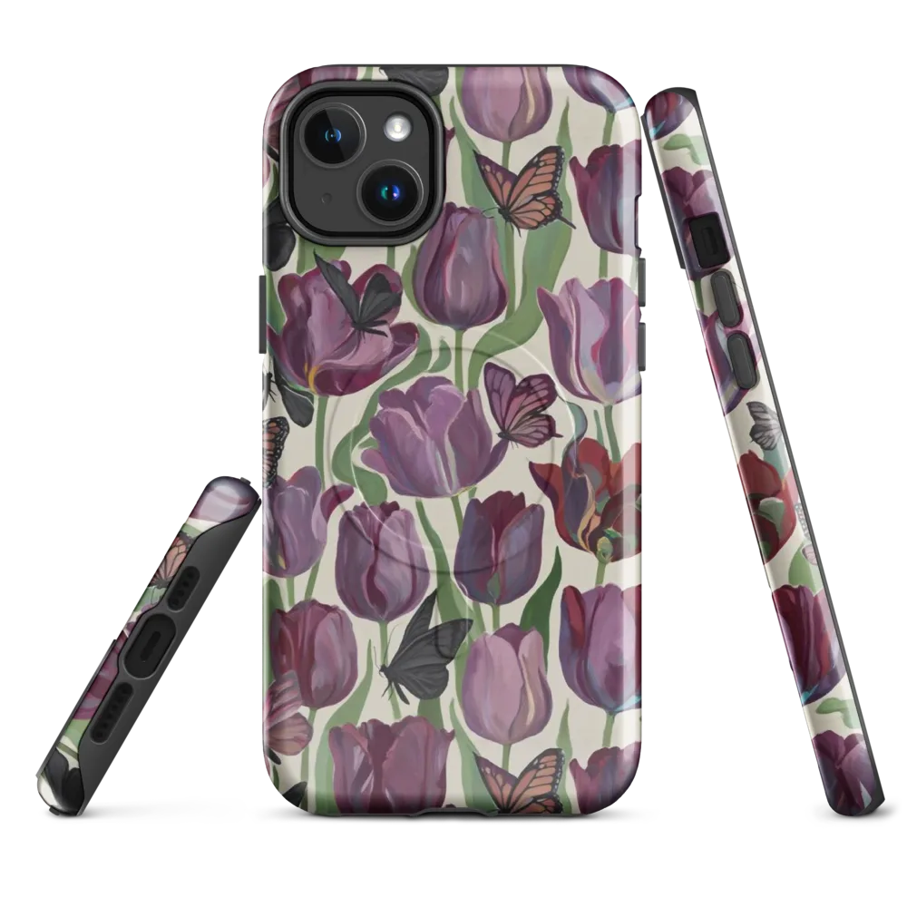 Tulip Moonlight on MagSafe Tough Case for iPhone® — Front