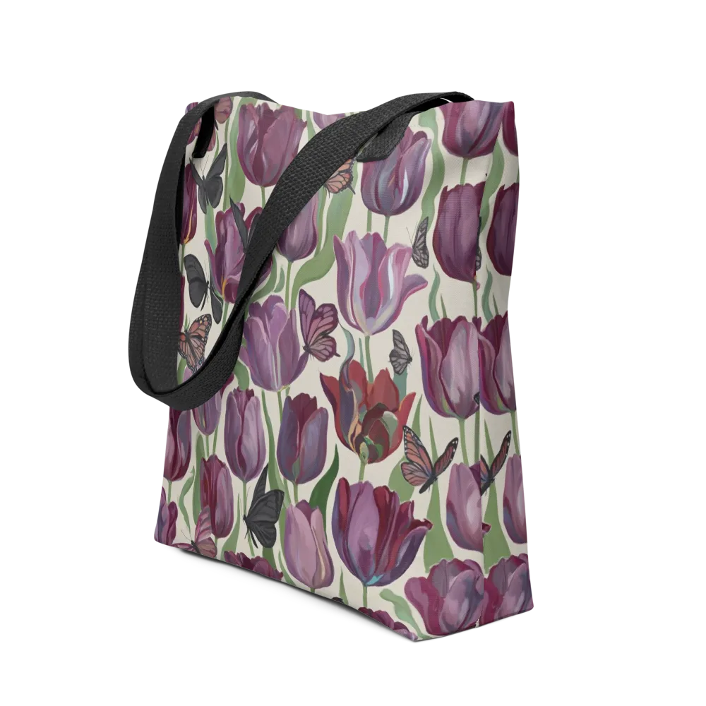 Tulip Moonlight on Tote Bag — Front