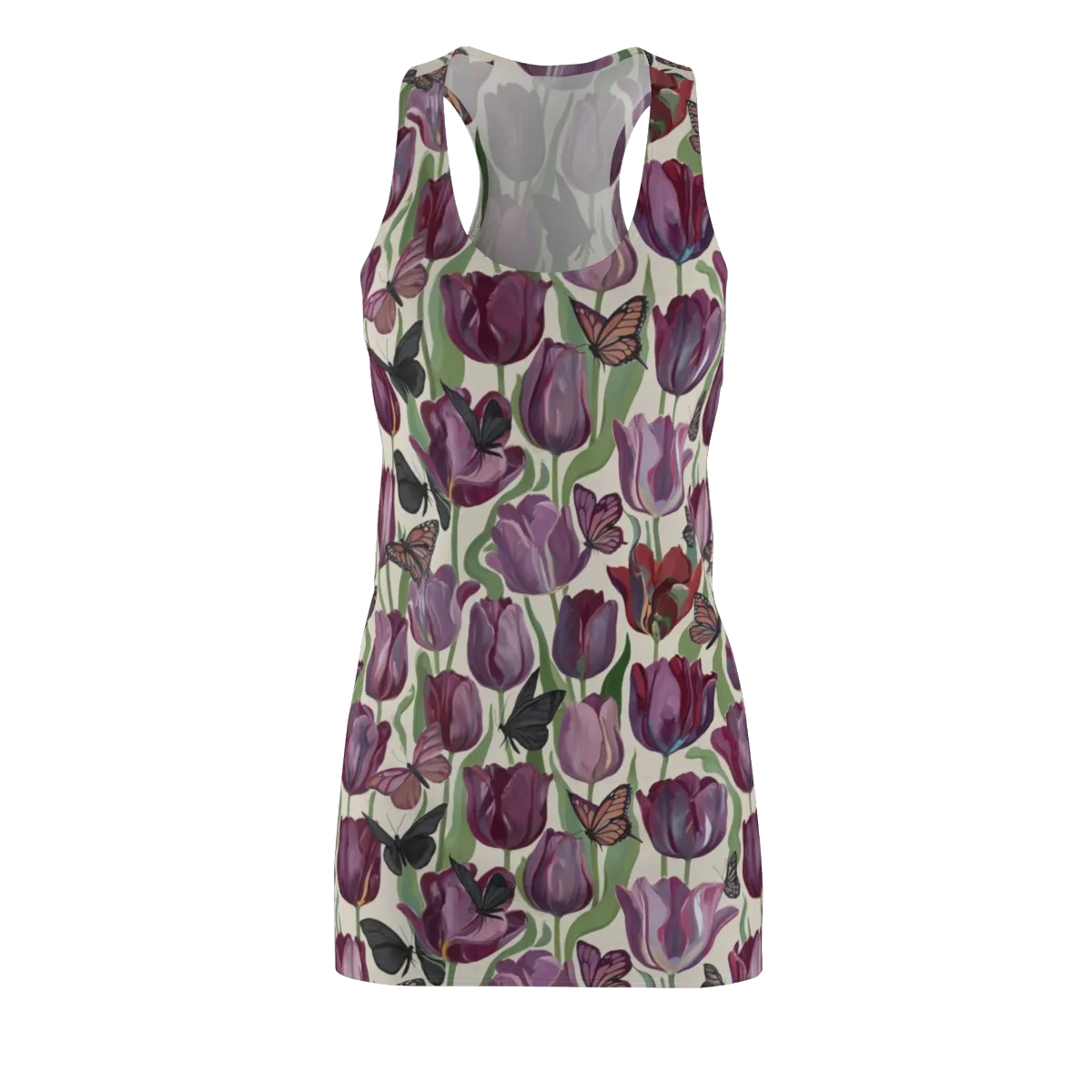 Tulip Moonlight on Racerback Dress — Front