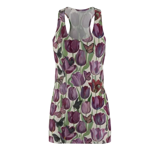 Tulip Moonlight on a Racerback Dress