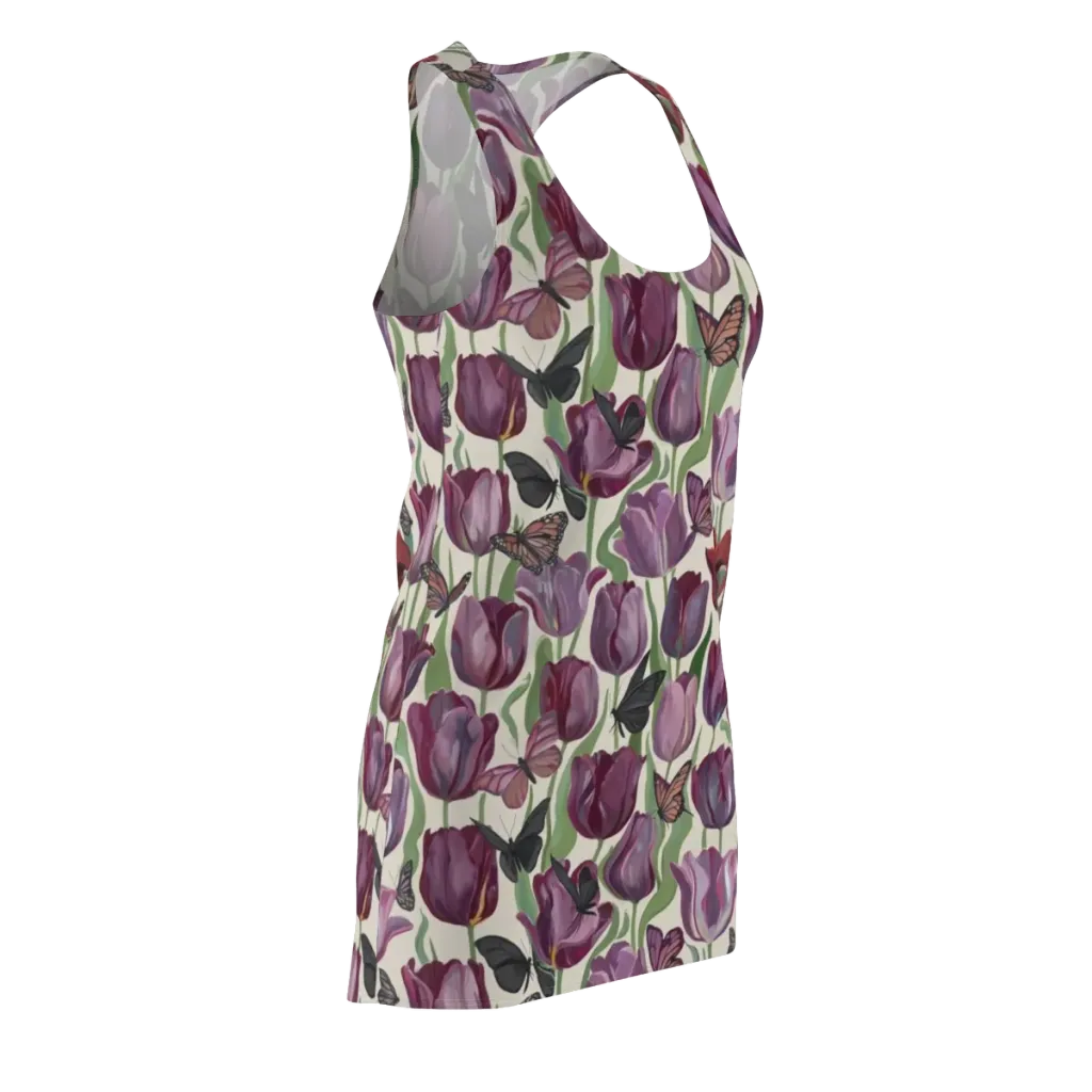 Tulip Moonlight on Racerback Dress — Front Side