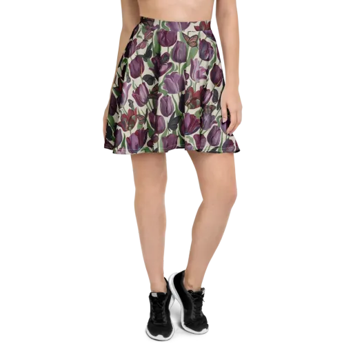 Tulip Moonlight on a Skater Skirt