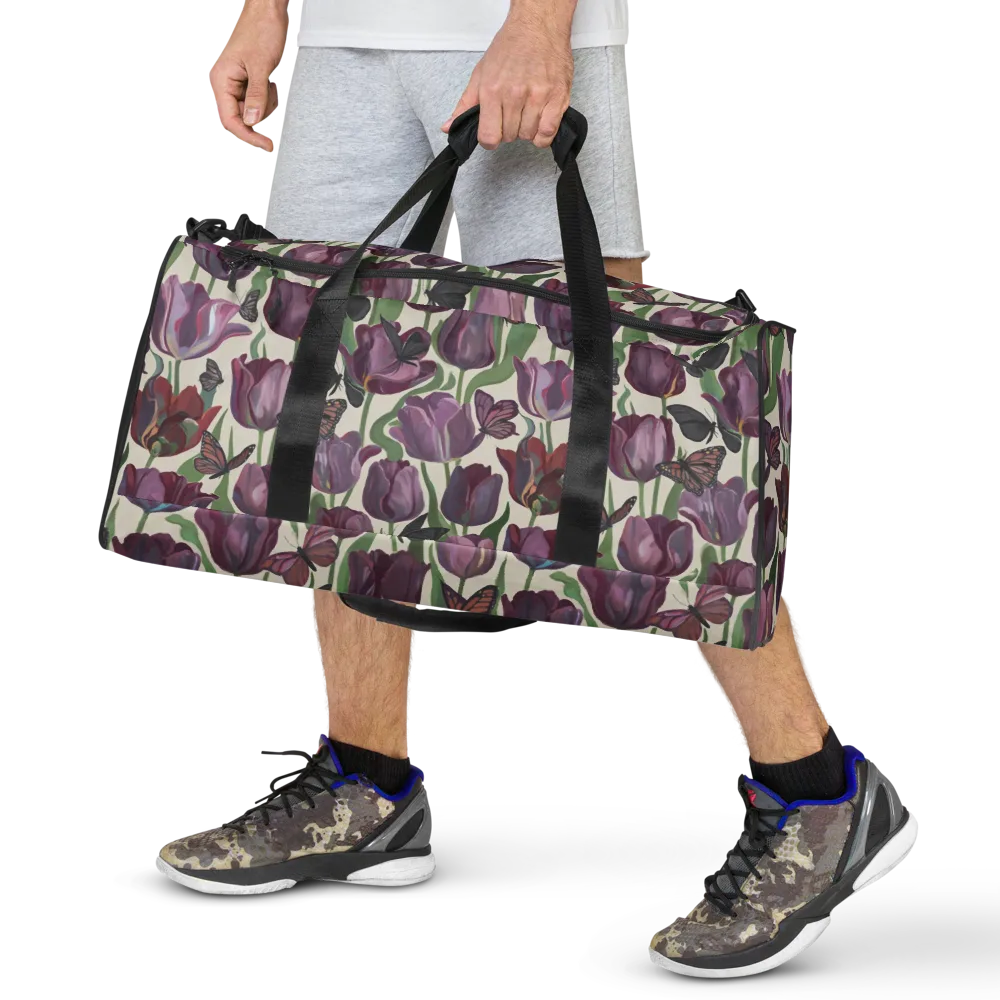 Tulip Moonlight on Duffle Bag — Front