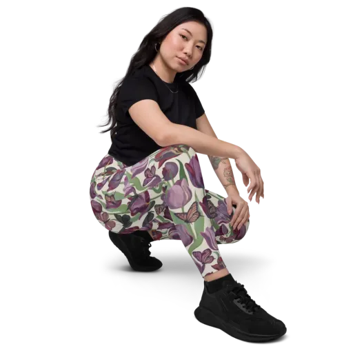 Tulip Moonlight on a Leggings with Pockets