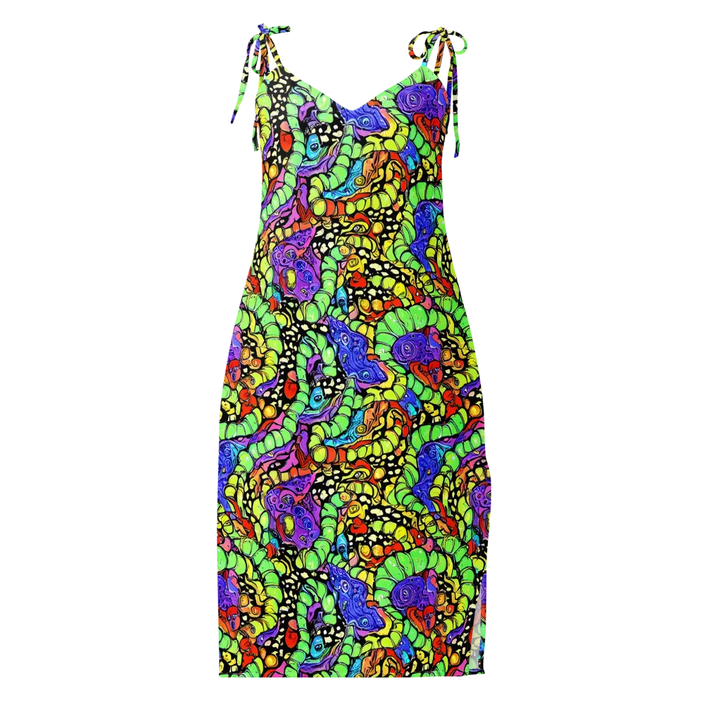 Frostwork Fantasy on Slip Dress — Front