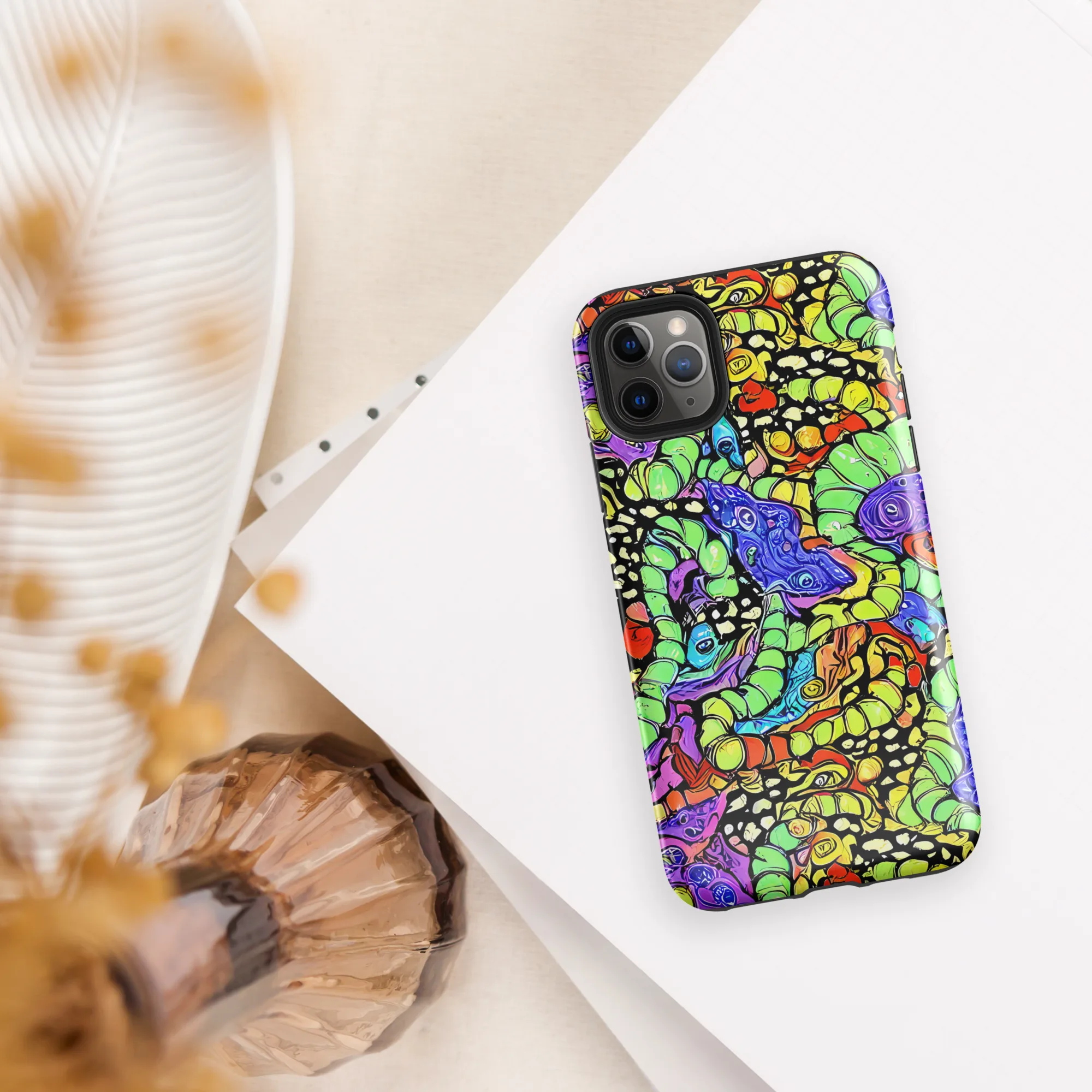 Frostwork Fantasy on Tough Case for iPhone® — Front