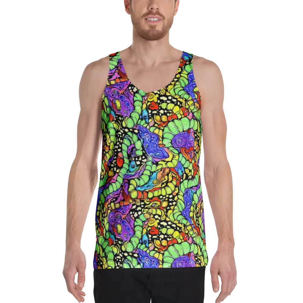 Frostwork Fantasy on Men's Tank Top — Front