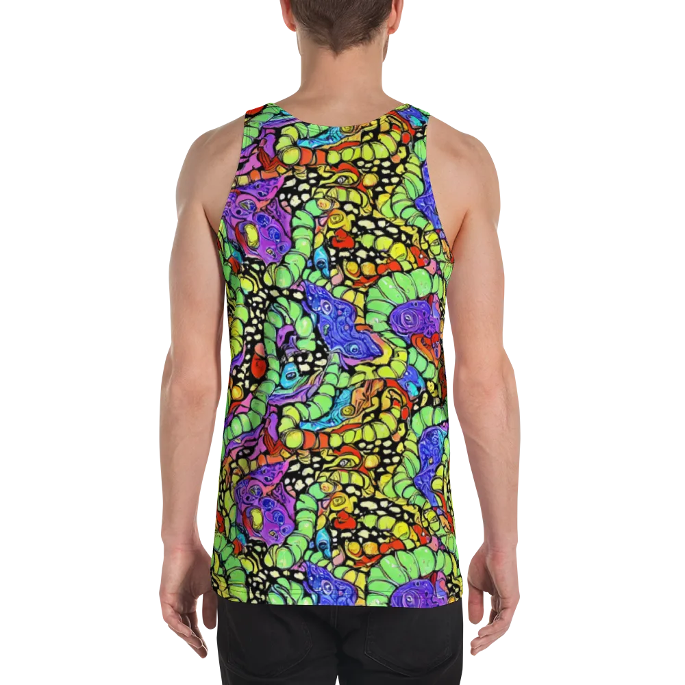 Frostwork Fantasy on Men's Tank Top — Back